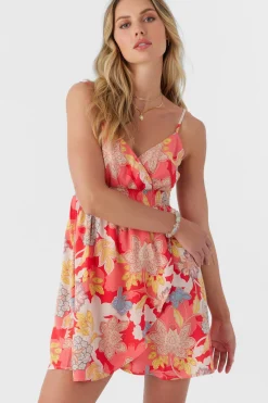 FLORENT ANTALYA FLORAL SHORT DRESS