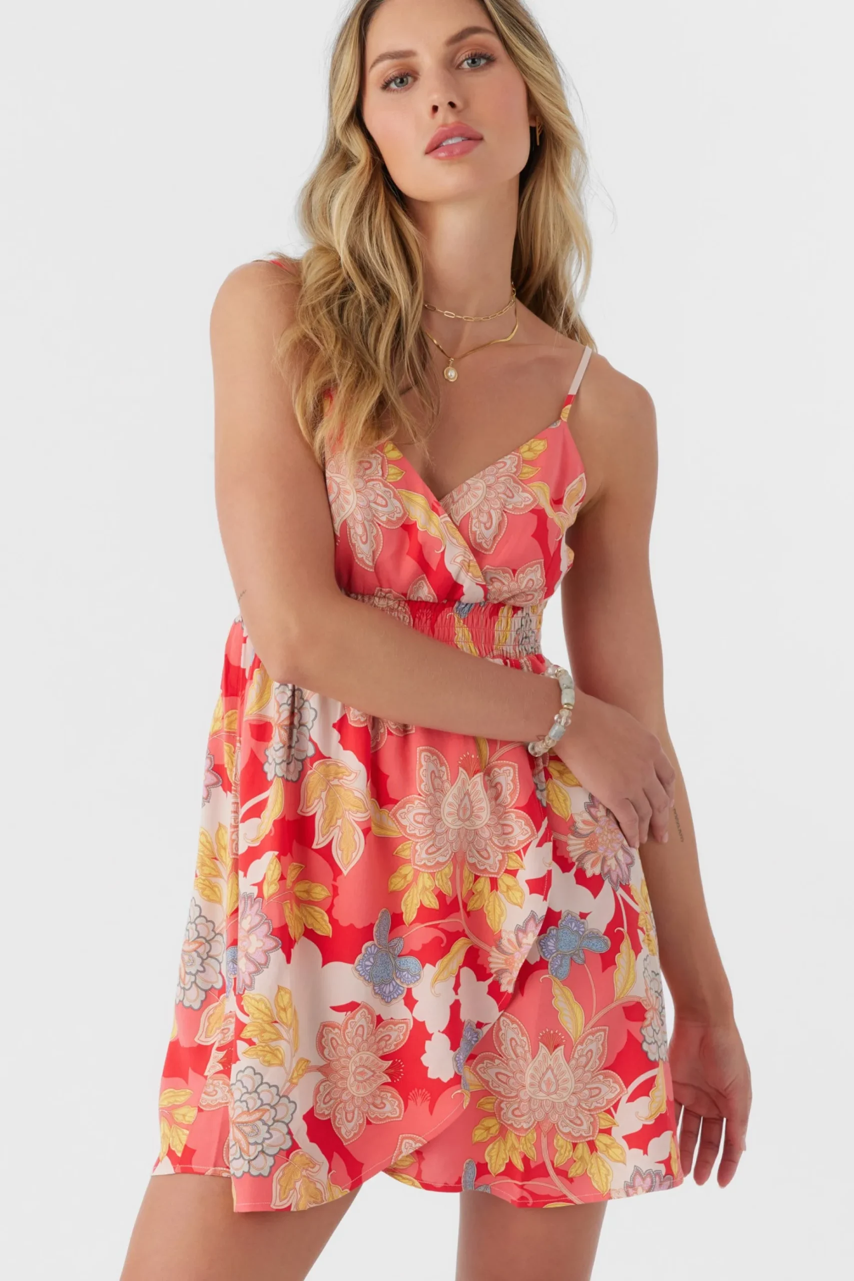 FLORENT ANTALYA FLORAL SHORT DRESS