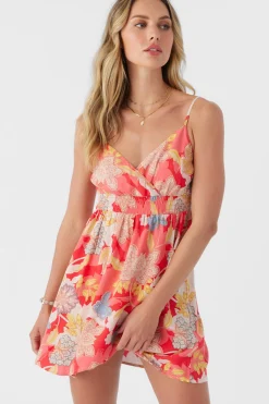 FLORENT ANTALYA FLORAL SHORT DRESS