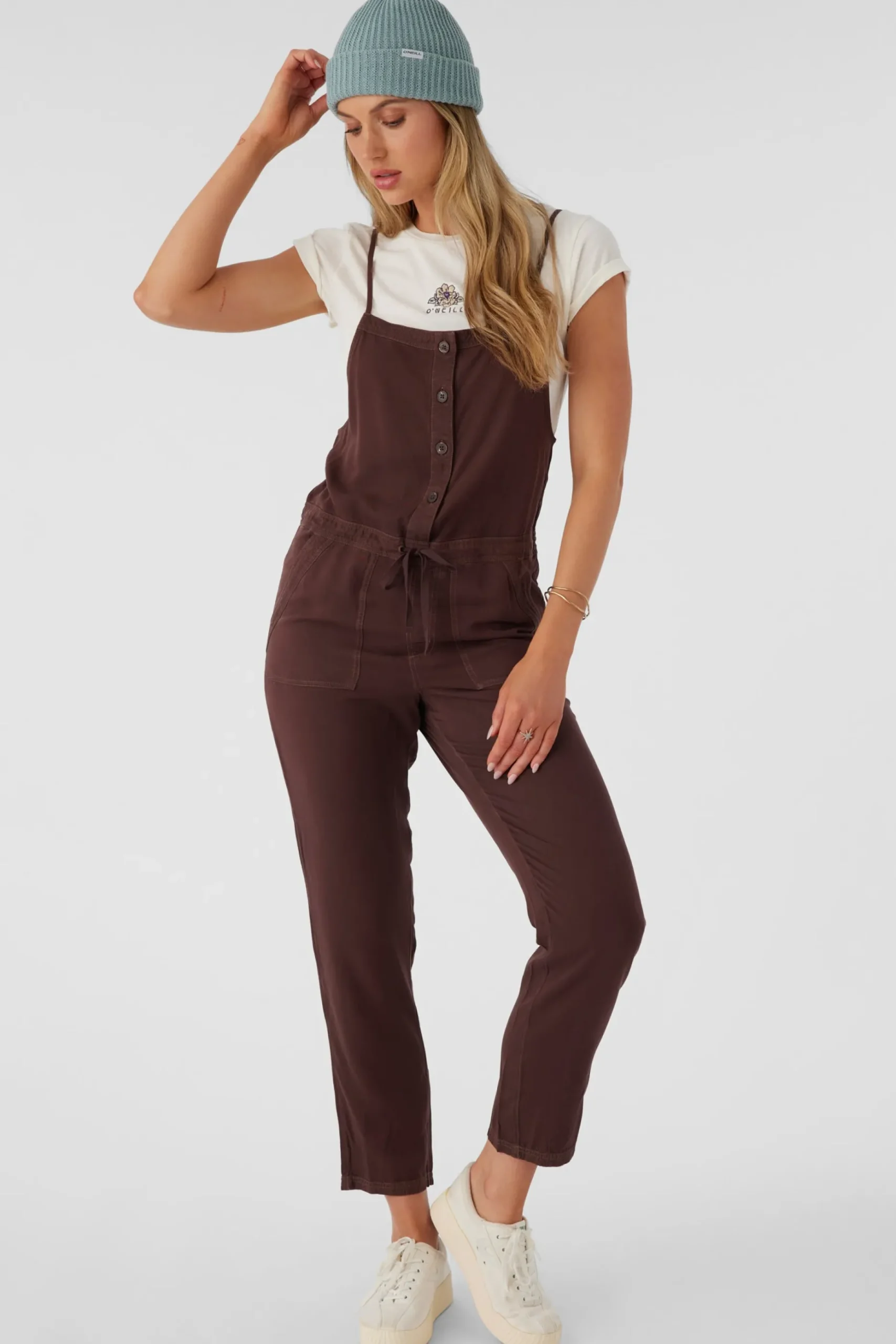 FRANCINA TWILL JUMPSUIT