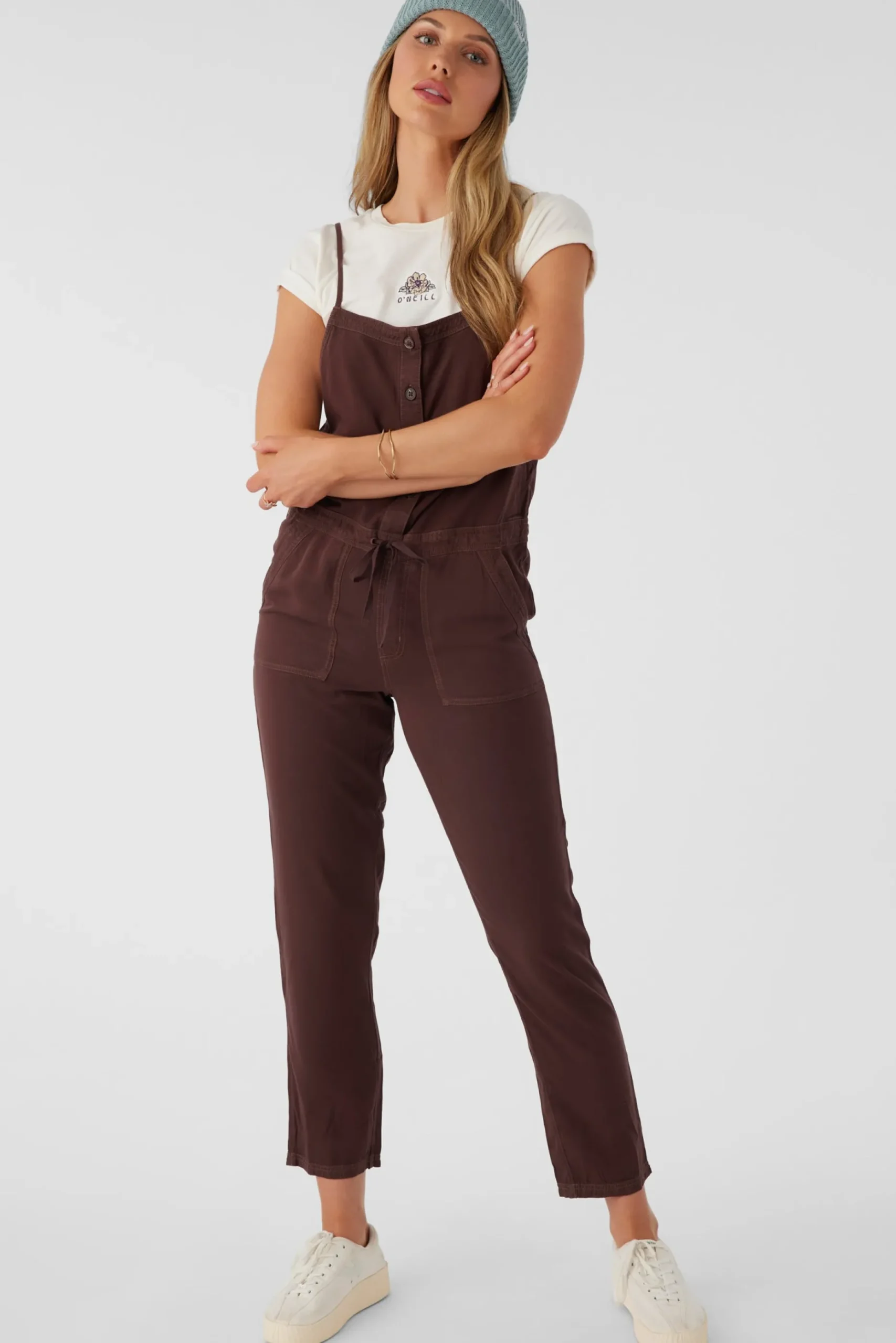 FRANCINA TWILL JUMPSUIT