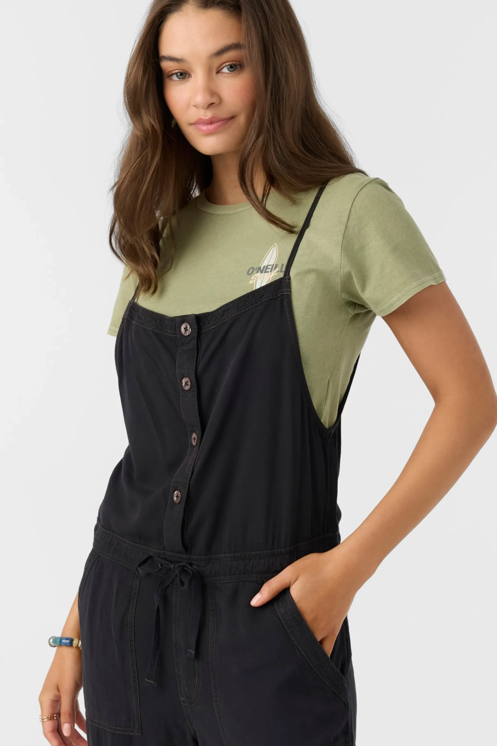 FRANCINA TWILL JUMPSUIT