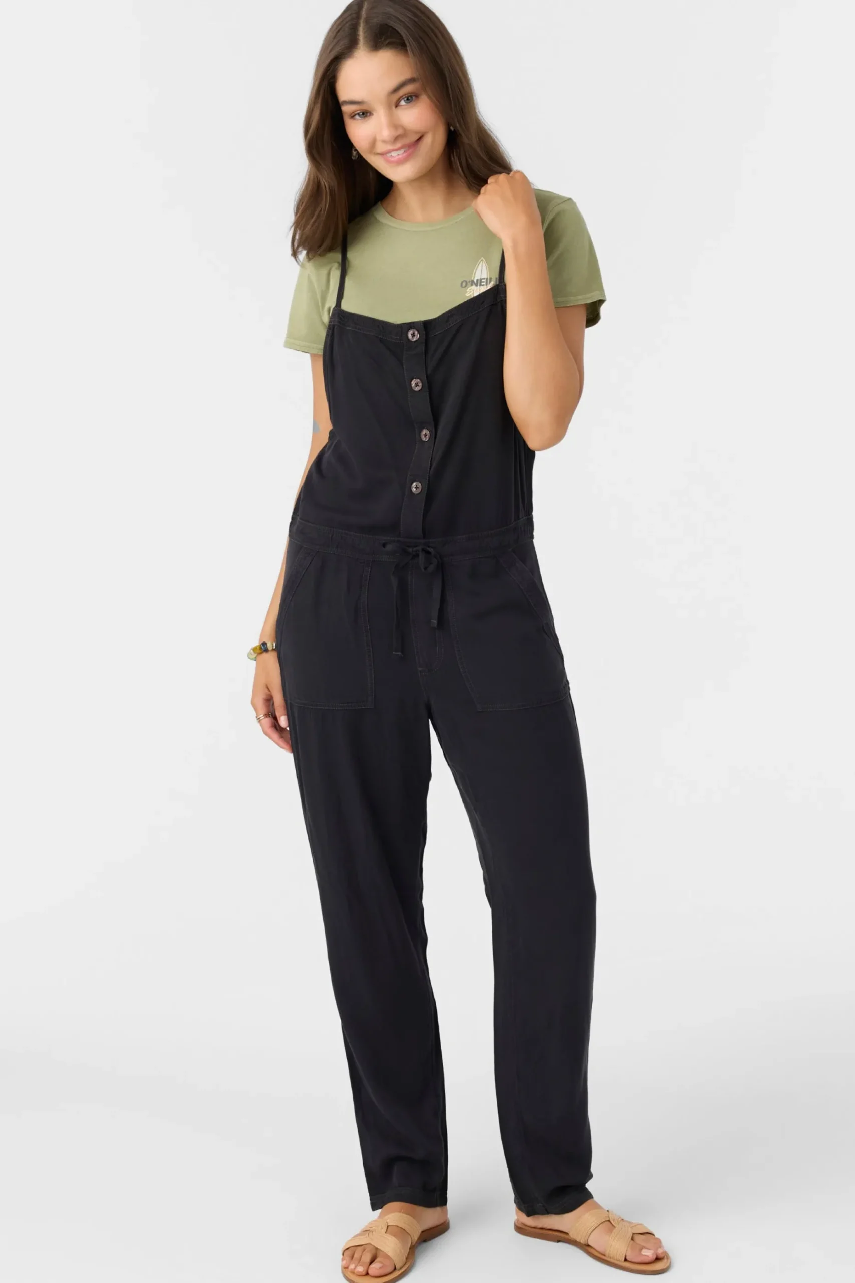 FRANCINA TWILL JUMPSUIT