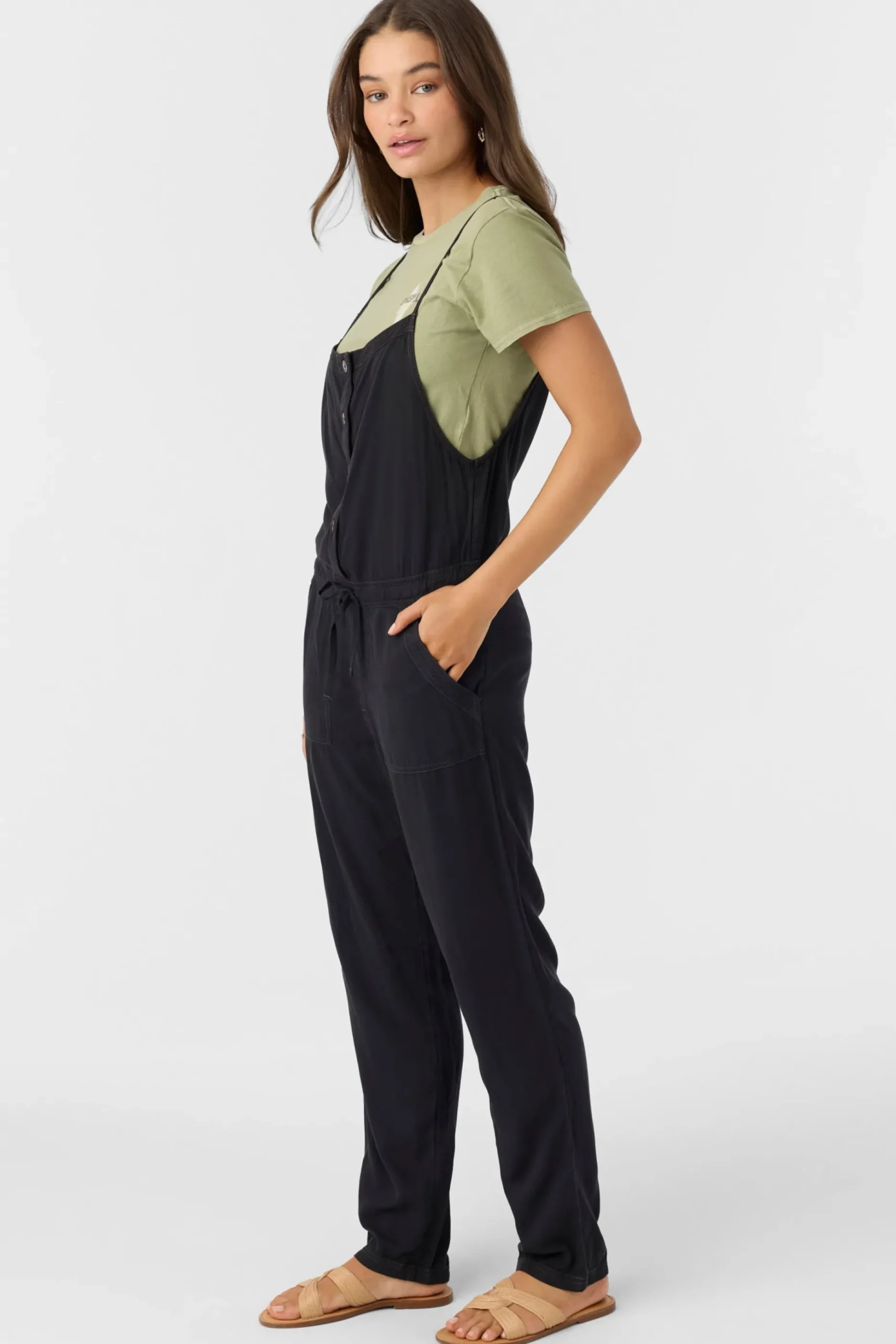 FRANCINA TWILL JUMPSUIT