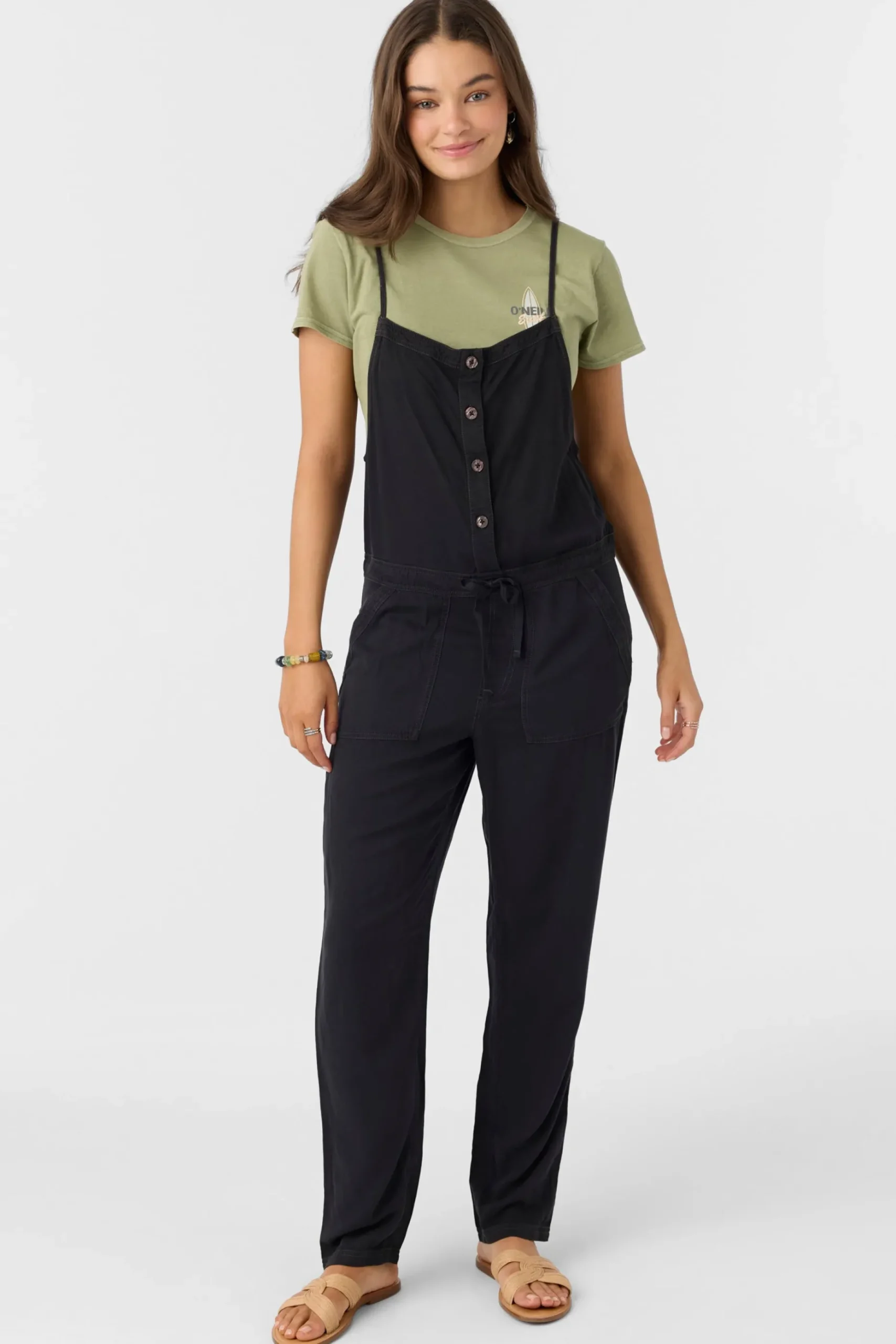 FRANCINA TWILL JUMPSUIT