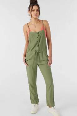 FRANCINA TWILL JUMPSUIT