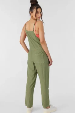 FRANCINA TWILL JUMPSUIT