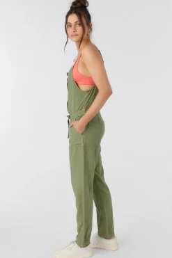 FRANCINA TWILL JUMPSUIT