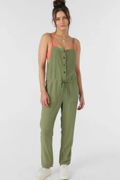 FRANCINA TWILL JUMPSUIT
