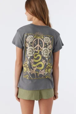 GIRL'S ADORNED SKY TEE
