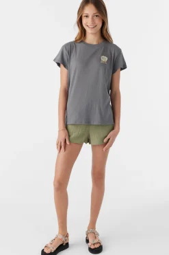 GIRL'S ADORNED SKY TEE