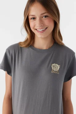 GIRL'S ADORNED SKY TEE