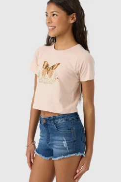 GIRL'S AIDEN DENIM SHORTS