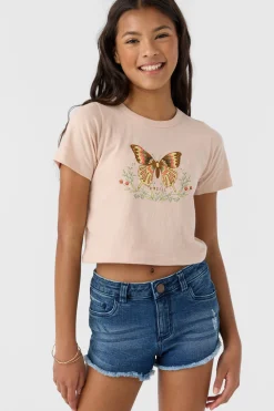 GIRL'S AIDEN DENIM SHORTS