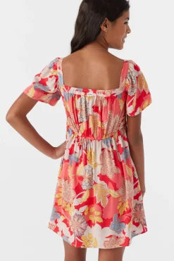 GIRL'S BECKA ANTAYLA FLORAL DRESS