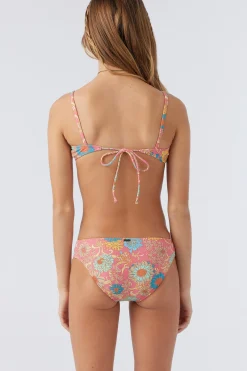 GIRL'S BELIZE FLORAL SCOOP BRALETTE SWIM SET