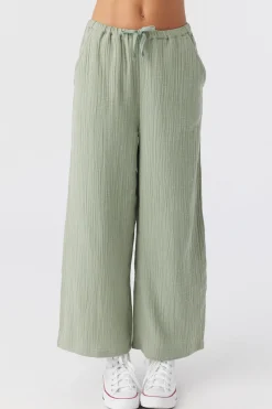 GIRL'S BRENDITA CRINKLE DOUBLE GAUZE PANTS