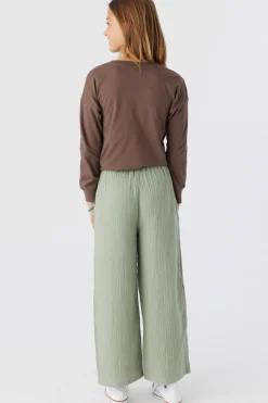 GIRL'S BRENDITA CRINKLE DOUBLE GAUZE PANTS
