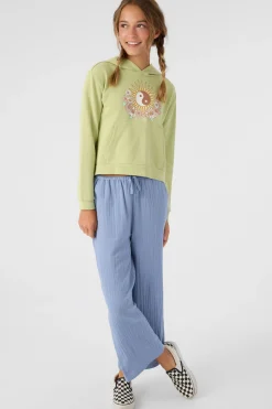 GIRL'S BRENDITA CRINKLE DOUBLE GAUZE PANTS