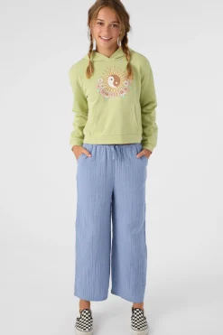 GIRL'S BRENDITA CRINKLE DOUBLE GAUZE PANTS