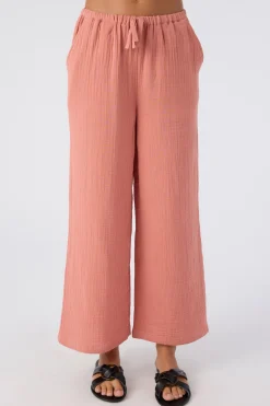 GIRL'S BRENDITA CRINKLE DOUBLE GAUZE PANTS
