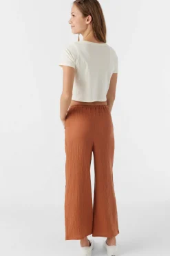 GIRL'S BRENDITA CRINKLE DOUBLE GAUZE PANTS