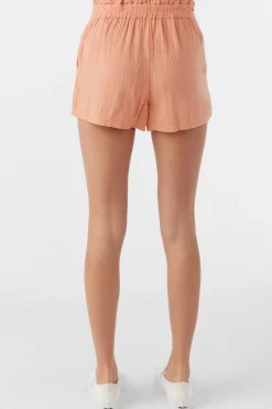 GIRL'S CARLITA CRINKLE DOUBLE GAUZE SHORTS