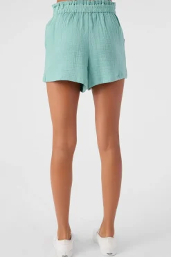 GIRL'S CARLITA CRINKLE DOUBLE GAUZE SHORTS