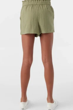 GIRL'S CARLITA CRINKLE DOUBLE GAUZE SHORTS
