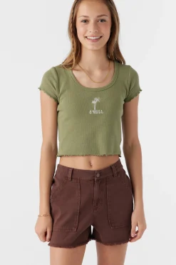 GIRL'S CHARLI ULTILITY SHORTS
