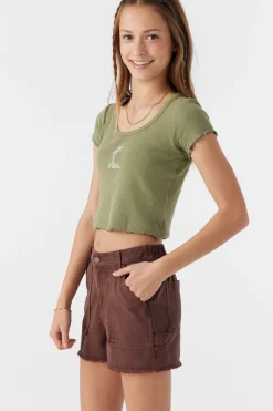 GIRL'S CHARLI ULTILITY SHORTS