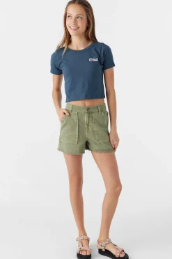 GIRL'S CHARLI ULTILITY SHORTS