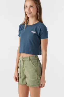 GIRL'S CHARLI ULTILITY SHORTS