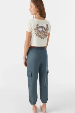 GIRL'S DEMNA CARGO FLEECE PANTS