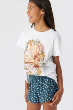 GIRL'S GABI JASMINE FLORAL SHORTS