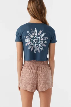 GIRL'S GABI LORDES ANIMAL BEACH SHORTS