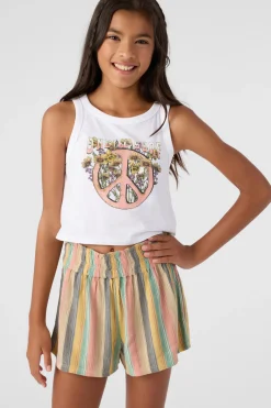 GIRL'S GABI STRIPE SHORTS