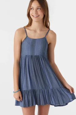 GIRL'S HAYLEE MISHA STRIPE DRESS