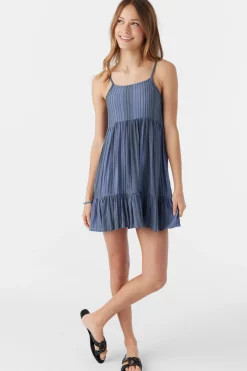 GIRL'S HAYLEE MISHA STRIPE DRESS