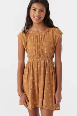 GIRL'S HELENA KIRA FLORAL DRESS