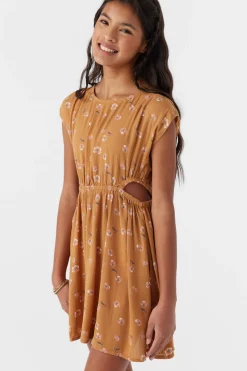 GIRL'S HELENA KIRA FLORAL DRESS