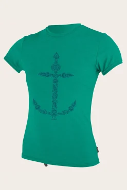 GIRL'S HYBRID S/S SUN SHIRT