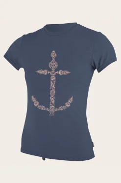 GIRL'S HYBRID S/S SUN SHIRT
