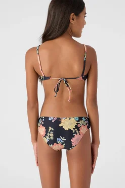 GIRL'S KALI FLORAL TIE BACK BRALETTE & BOTTOMS