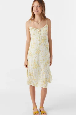 GIRL'S MARRU TATIANNA FLORAL MIDI DRESS