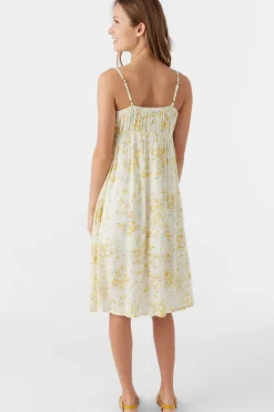 GIRL'S MARRU TATIANNA FLORAL MIDI DRESS