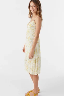 GIRL'S MARRU TATIANNA FLORAL MIDI DRESS