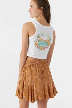 GIRL'S MATTIE KIRA FLORAL SKIRT