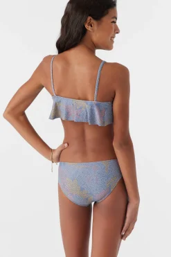 GIRL'S SANDRINE RUFFLE BRALETTE SWIM SET