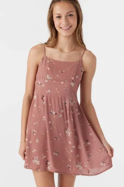 GIRL'S SILVIE VENUS DITSY TANK DRESS